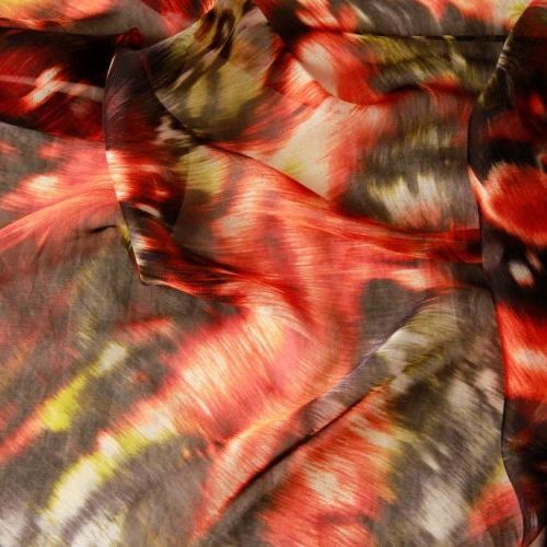 Flat Chiffon Plain - Digital Print