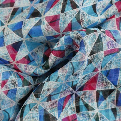 Flat Chiffon Plain - Digital Print