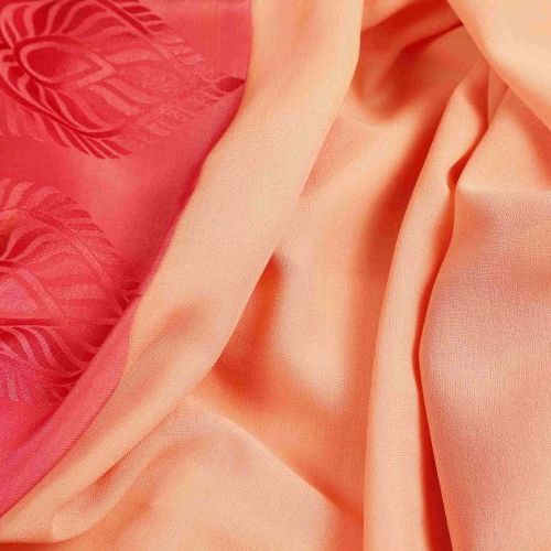 GEORGETTE PLAIN FANCY BORDER TIE DYE