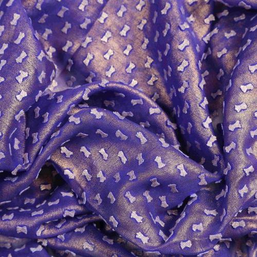 Flat Chiffon Motif - Shimmer Print
