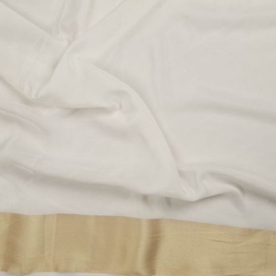 GEORGETTE PLAIN FANCY BORDER