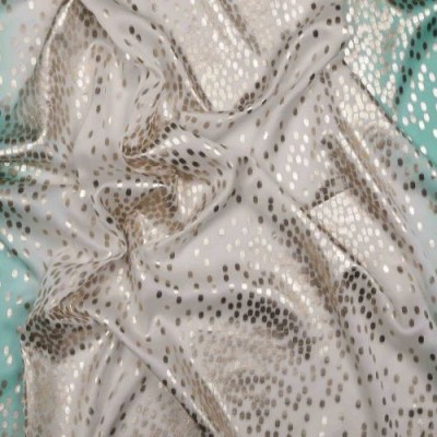 GEORGETTE FOIL PRINT FANCY DYE